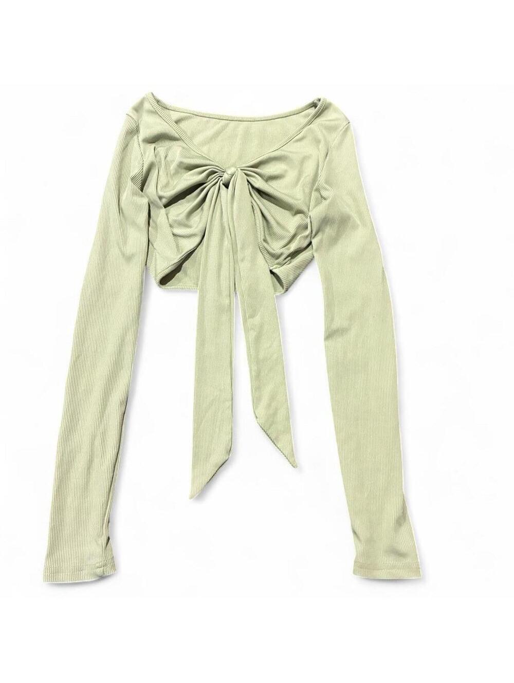 SHEIN Women's Green Shirt